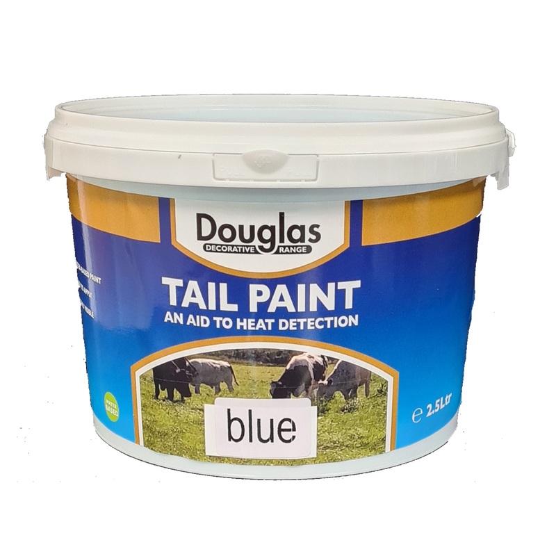 Douglas Tail paint Blue 2.5ltr