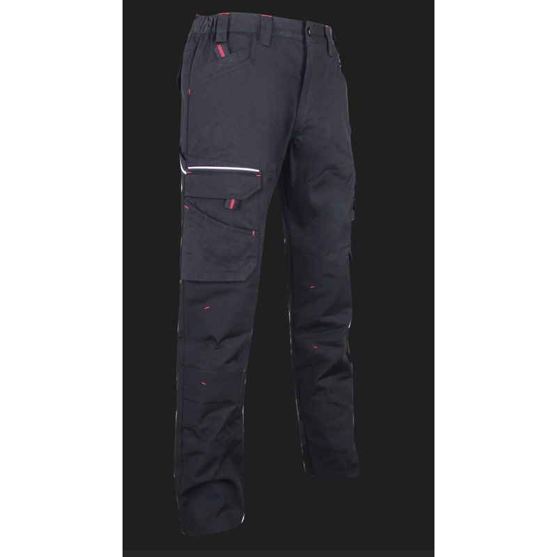 Basalt Stretch Canvas Work Trousers