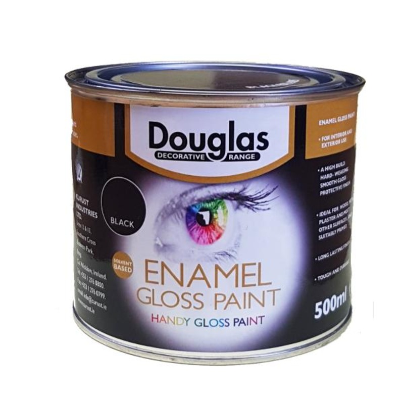 500ml Douglas Gloss Black