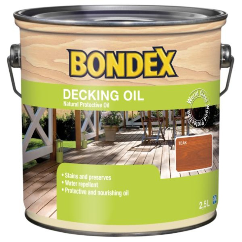 Bondex Decking Oil Teak 2.5L