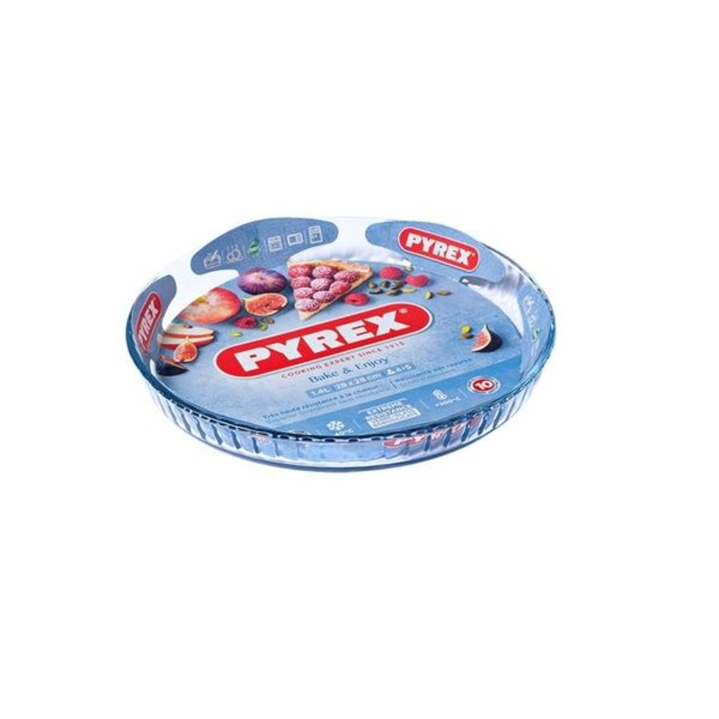 Pyrex 27Cm Fluted Flan Dish