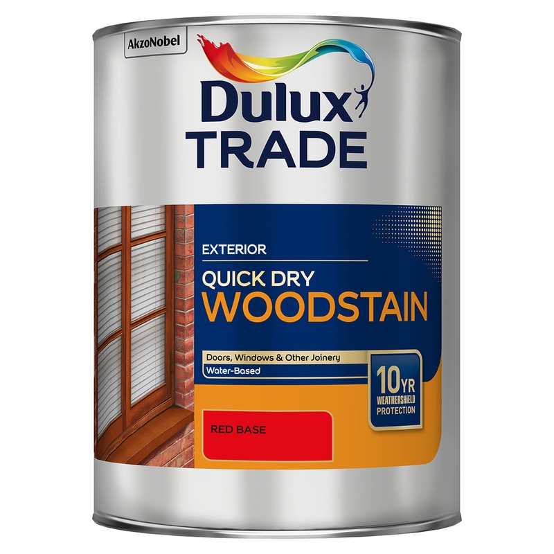 Dulux Trade Quick Dry Woodstain Red Base 1L