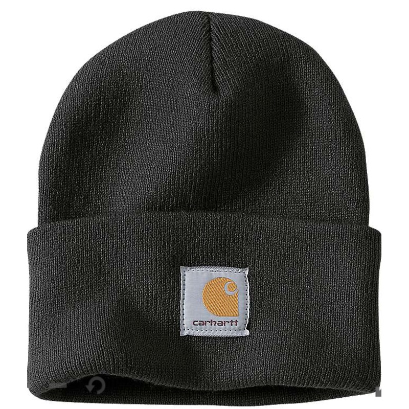 Carhartt Knit Cuffed Unisex Beanie Black