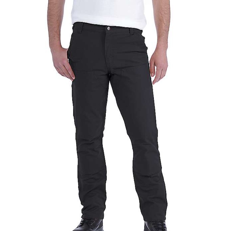Carhartt Rugged Flex Straight Fit Duck Double Front Utility Work Trousers Black