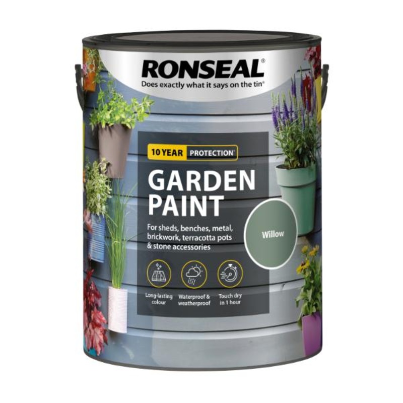 Ronseal Garden Paint Willow 5L