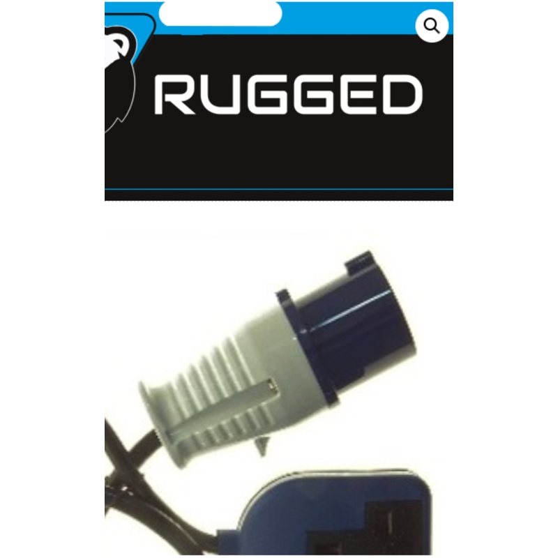 Rugged 16 Amp Blue Plug And Rubber Socket