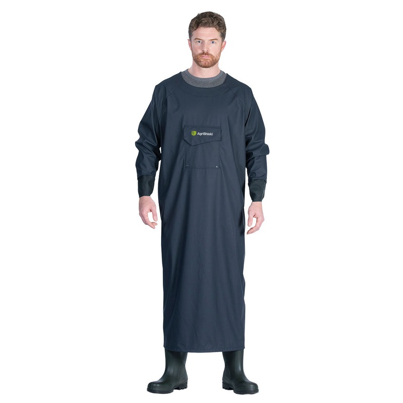 Agrishield Dairy Gown Navy|S|M|L|Xl|Xxl