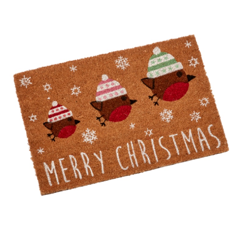 Festive Feathers Door Mat 40 x 60 cm
