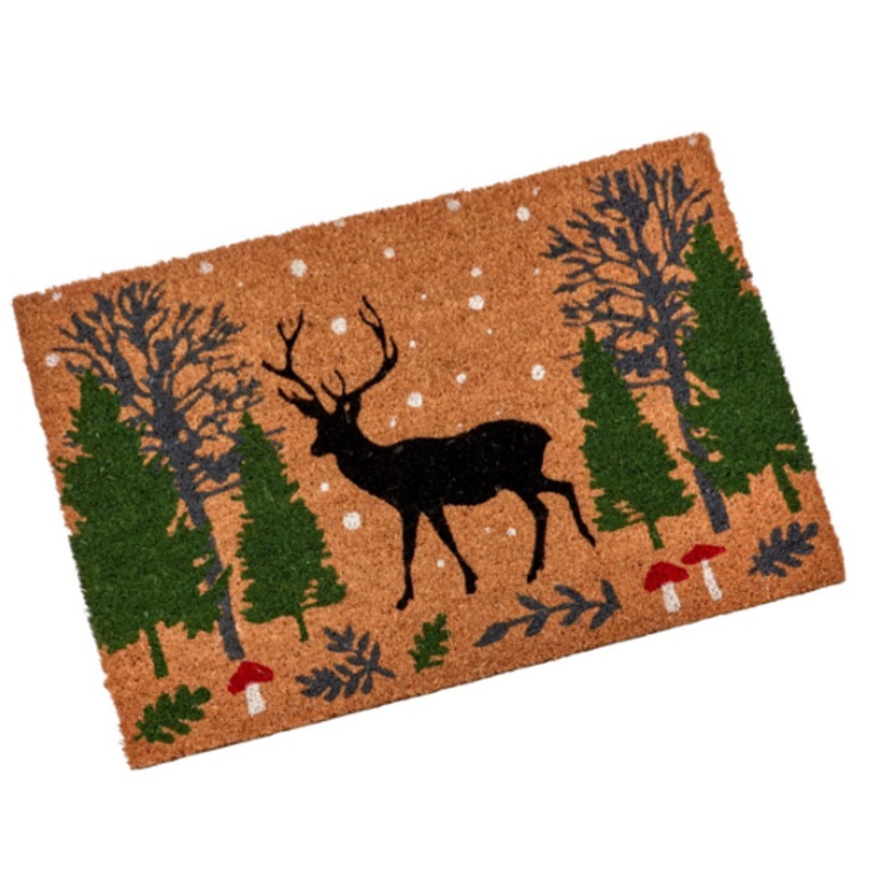 Woodland Deer Door Mat 40 x 60 cm
