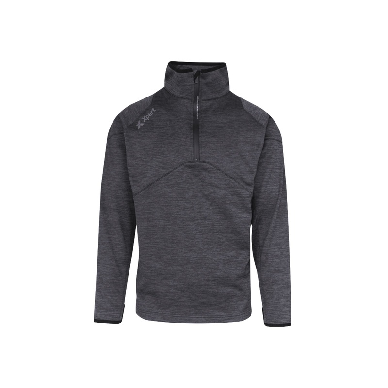 Xpert Pro Half Zip Tech Fleece Grey – XXL