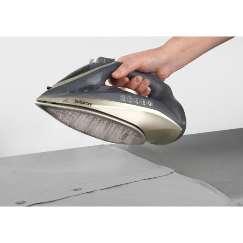 Beldray 2600W 2 In 1 Cordless Steam Iron – Titanium