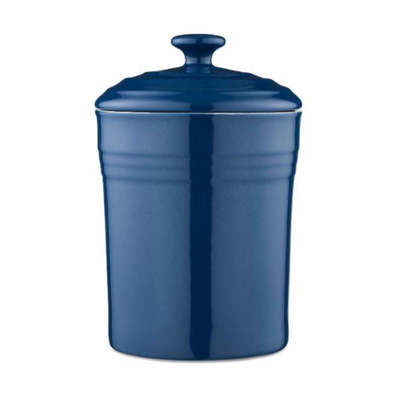 Barbary & Oak 23Cm Ceramic Storage Jar Blue