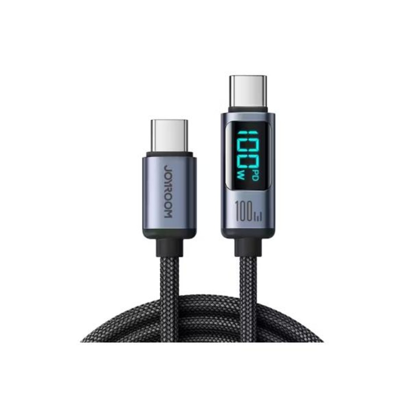 Joyroom 100W Type-C to C Digital Display Fast Charge Cable 1.2M