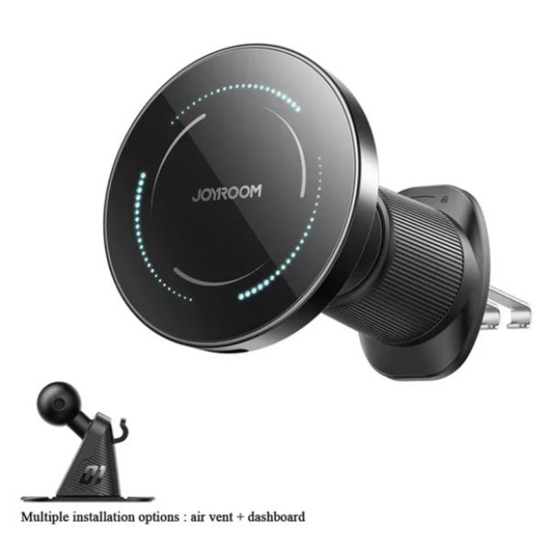 Joyroom Wireless Car Holder Charger Dash & Vent